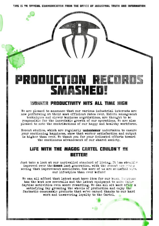 Flyer 3 sent by the Magog Cartel trough the hacked @OddworldInc account